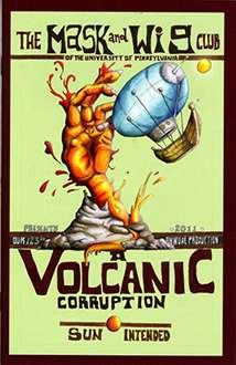 2011 A Volcanic Corruption Poster